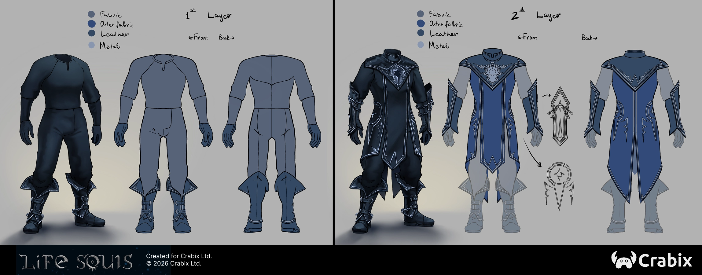 Concept art portfolio sample by Crabix Studio — 1