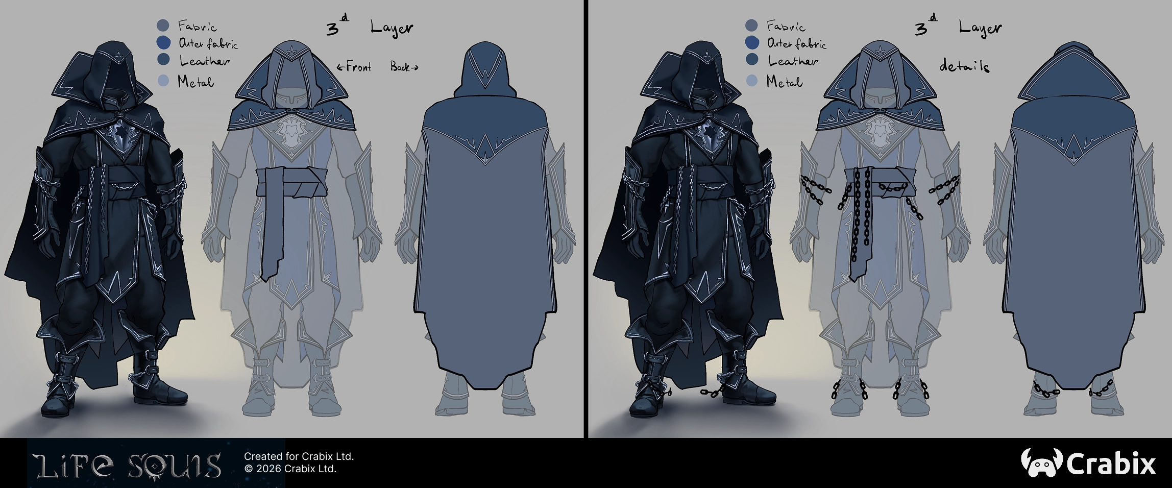 Concept art portfolio sample by Crabix Studio — 2