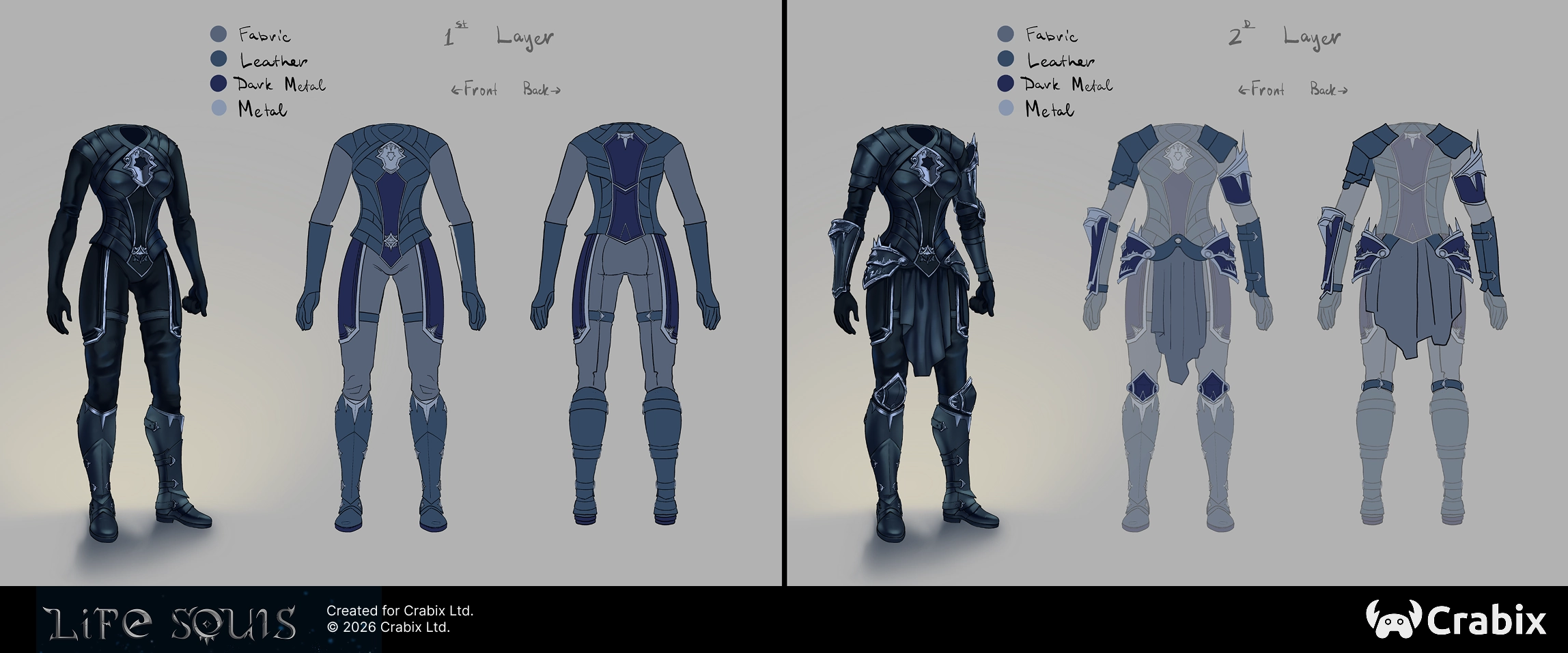 Concept art portfolio sample by Crabix Studio — 3