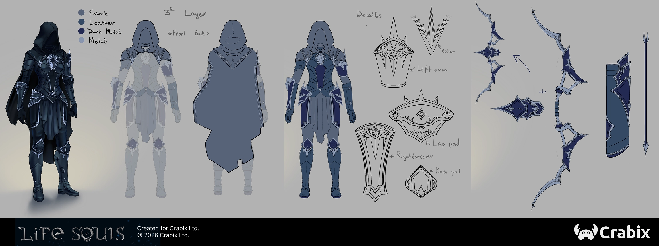 Concept art portfolio sample by Crabix Studio — 4