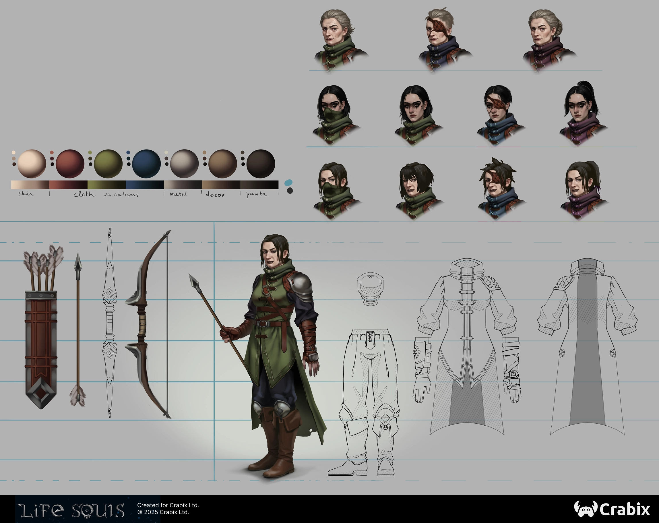 Concept art portfolio sample by Crabix Studio — 5