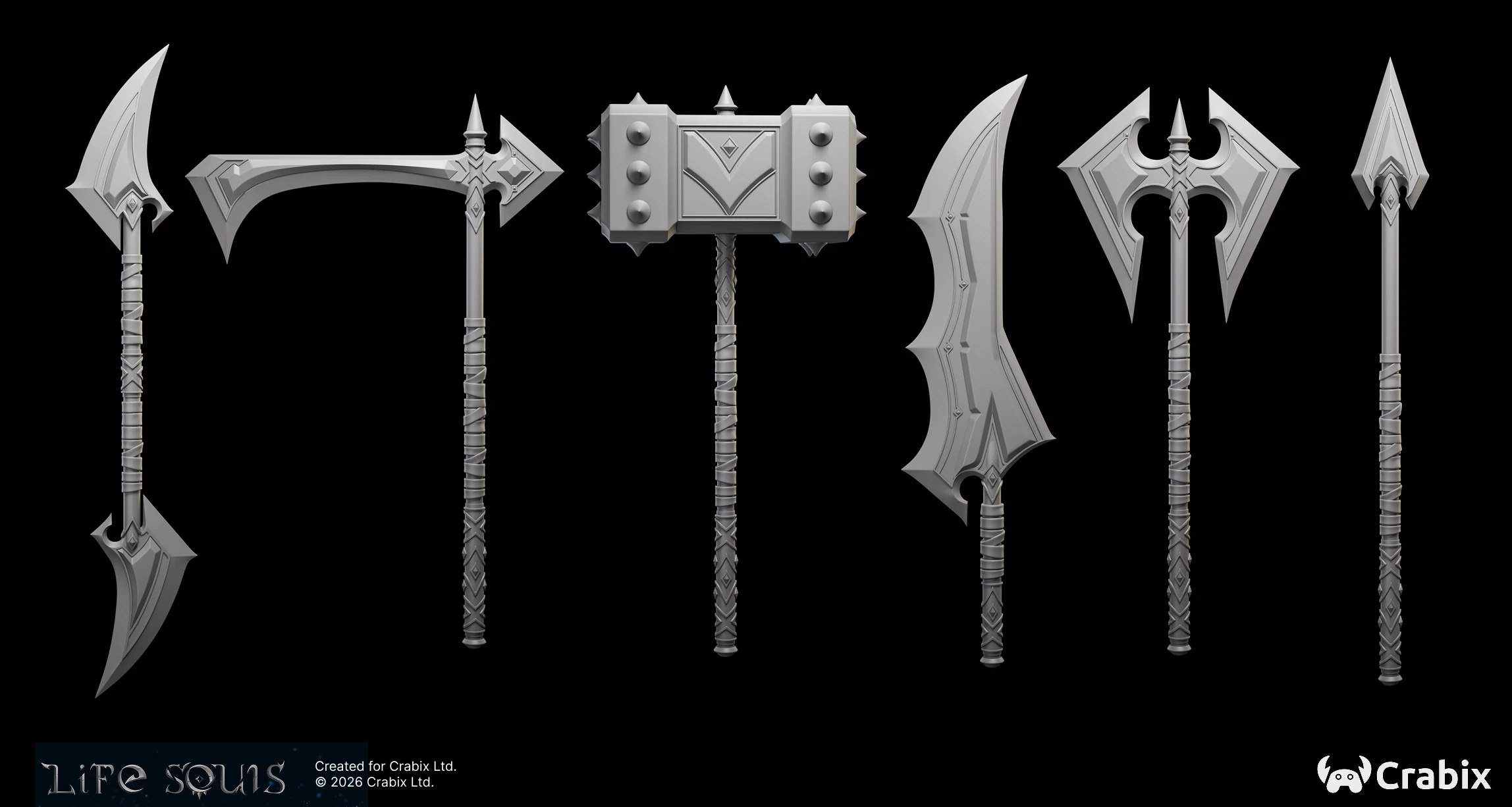 Hard surface 3D asset production sample by Crabix Studio — 4