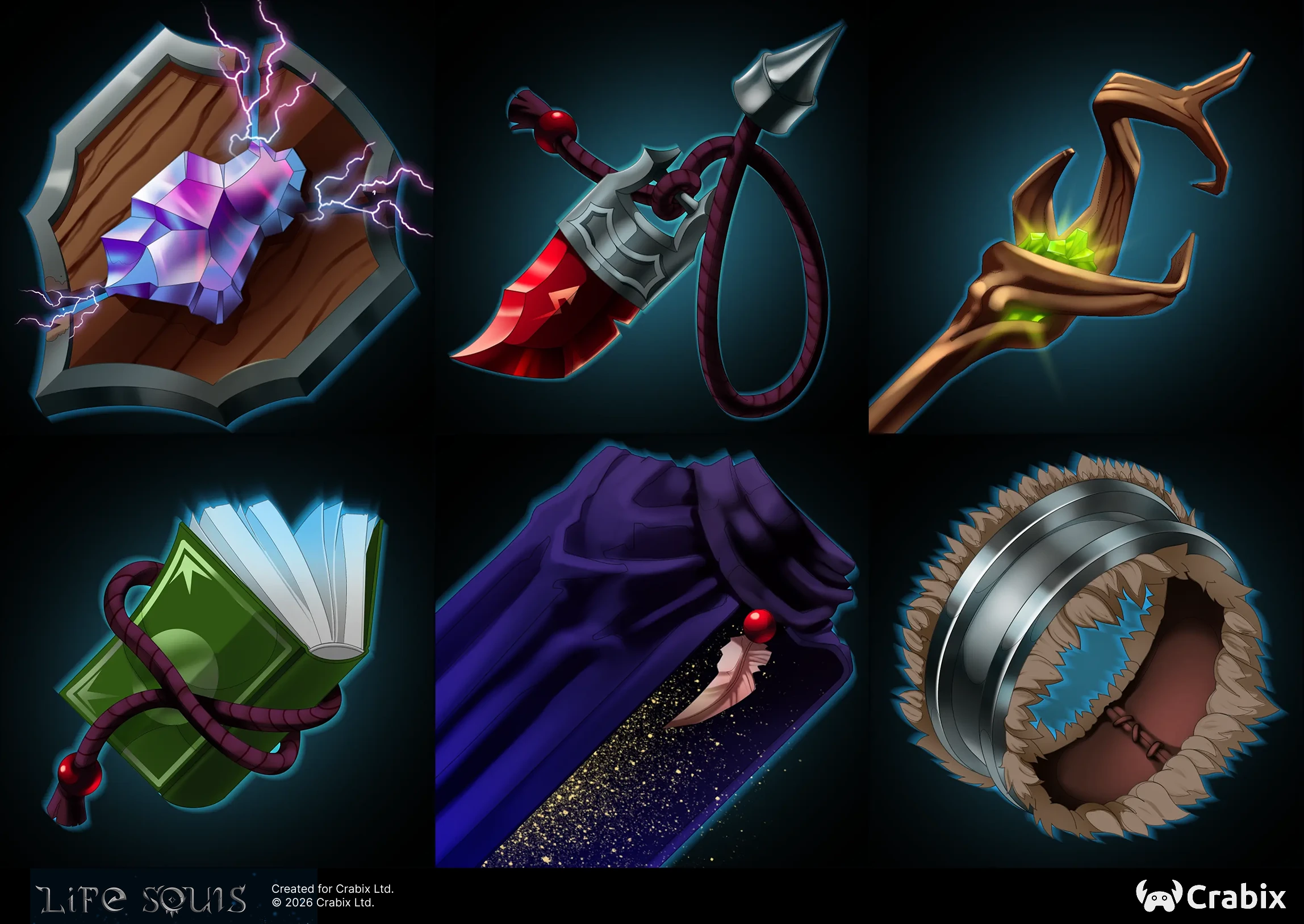 Casual game art portfolio sample by Crabix Studio — 1