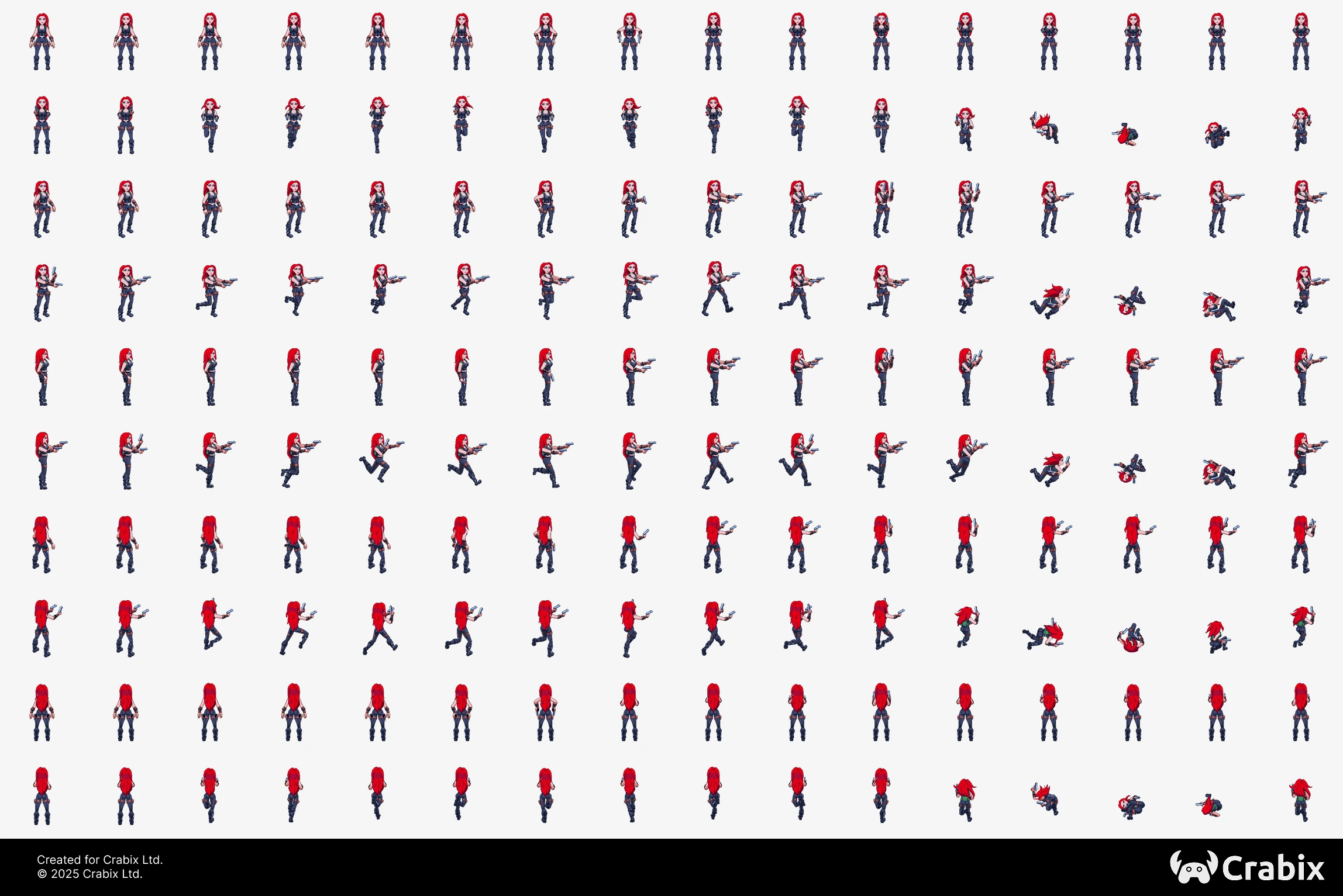 Casual game art portfolio sample by Crabix Studio — 2