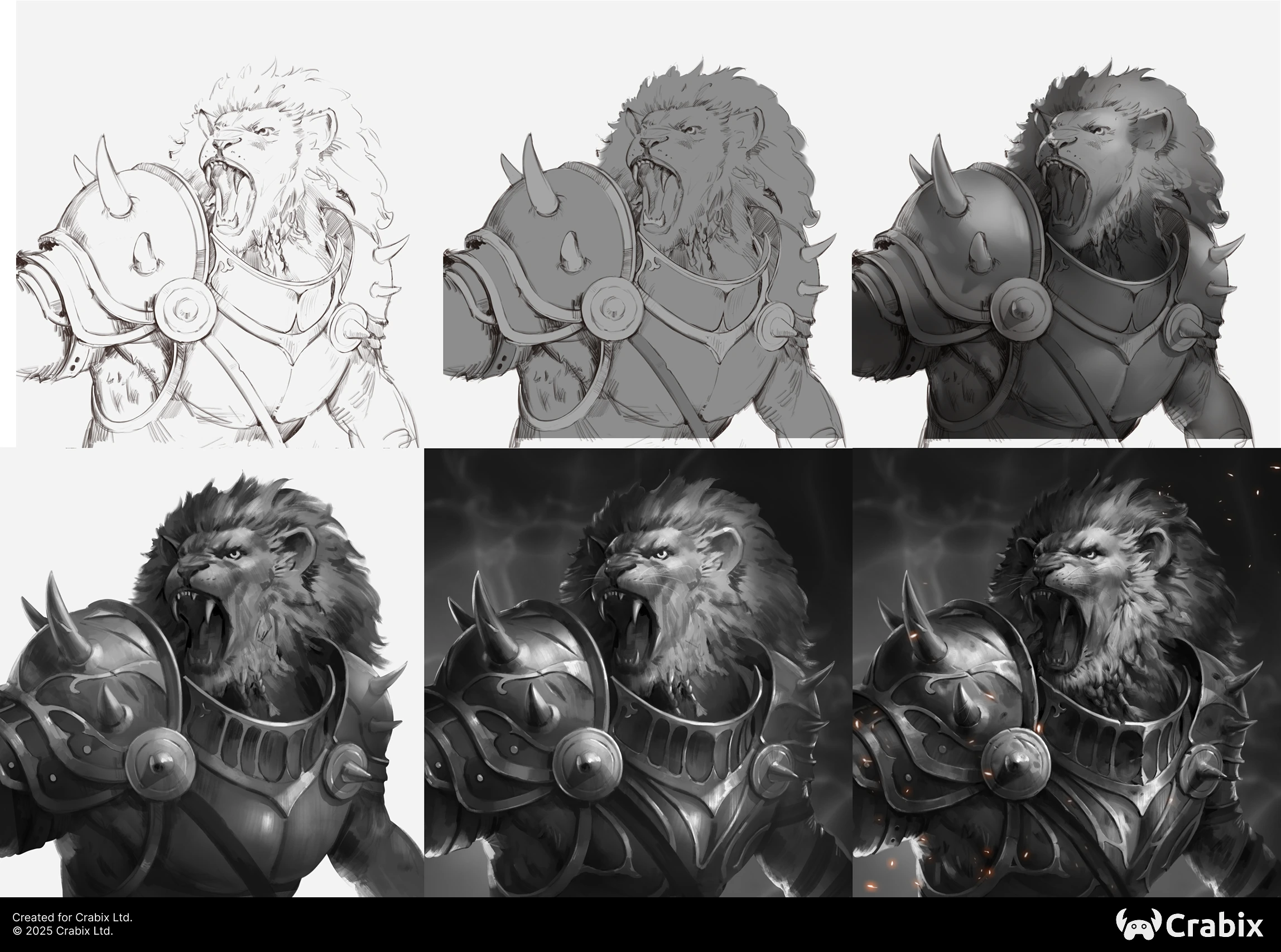 Casual game art portfolio sample by Crabix Studio — 3