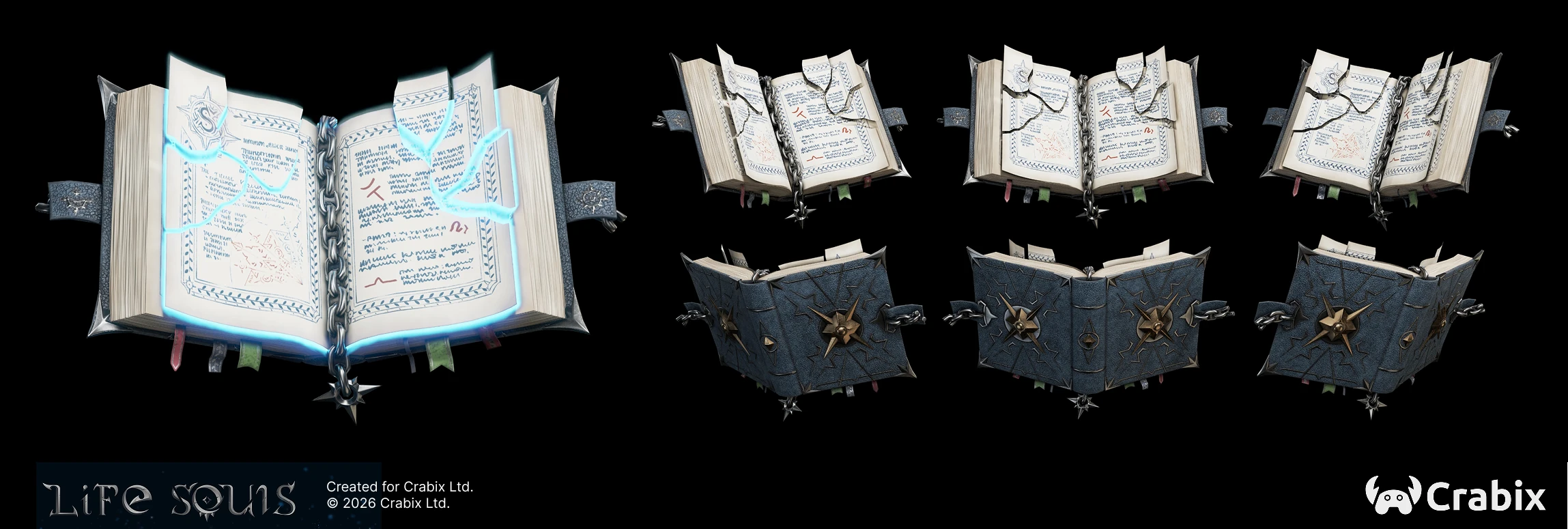 Hard surface 3D asset production sample by Crabix Studio — 3
