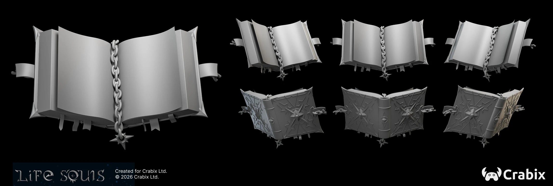 Hard surface 3D asset production sample by Crabix Studio — 6