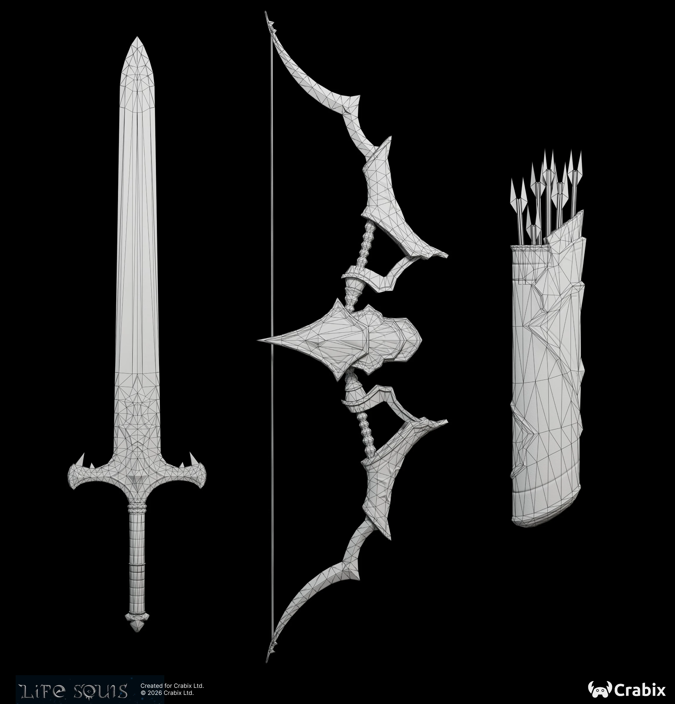 Hard surface 3D asset production sample by Crabix Studio — 8